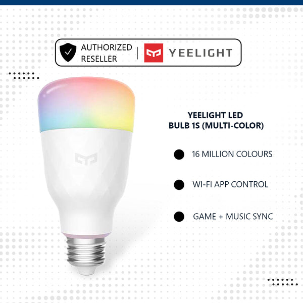 Yeelight Smart LED bulb 1S (Color) - YLDP13YL