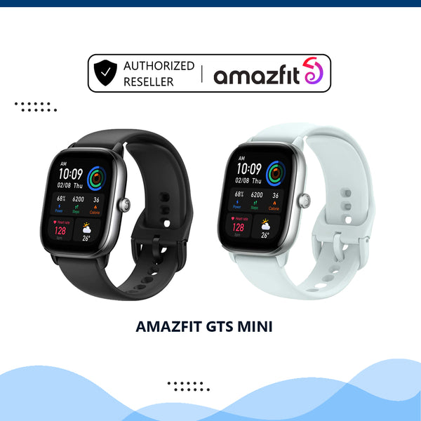 Amazfit GTS Mini (Black | Mint Blue)