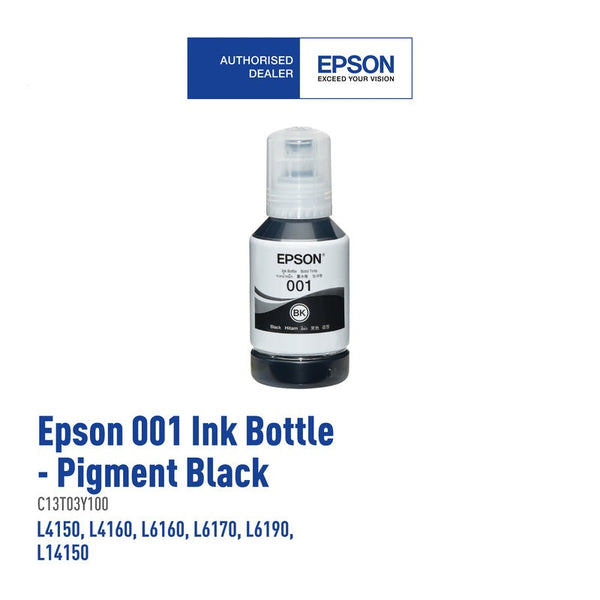 Epson Y100/ Y200/ Y300/ Y400 Ink Cartridge (Black/Cyan/Magenta/Yellow)
