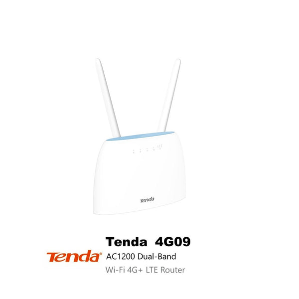 Tenda 4G09 AC1200 Dual-Band Wi-Fi 4G+ LTE Router