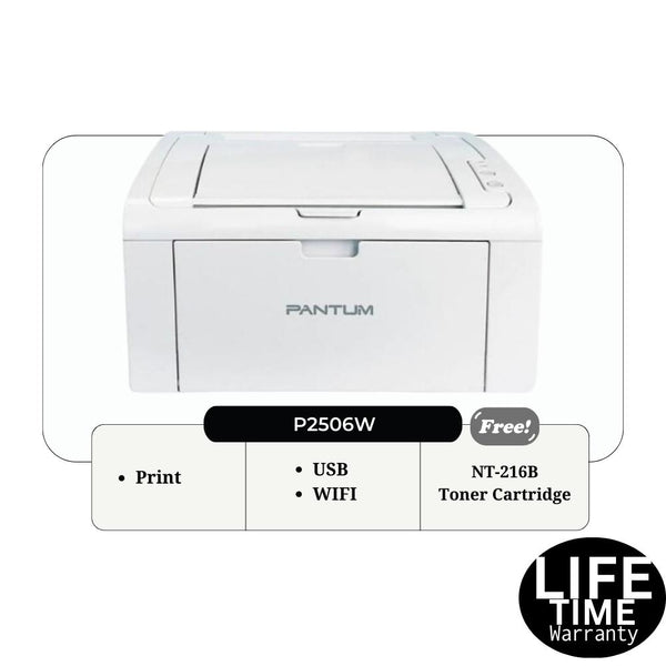 Pantum P2506W Monochrome Wireless Printer
