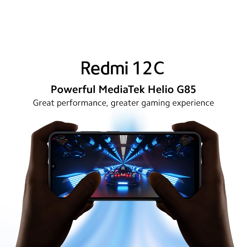 偉大な Xiaomi Redmi 12C MIUI 13 MediaTek Helio G85 メモリ3GB ストレージ64GB グラファイトグレー 