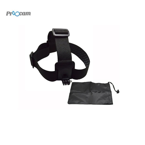 Proocam (GoPro) Head Strap Elastic & Adjustable With Storage Bag Toolkits (Pro-J023)