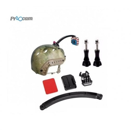 Proocam (GoPro) Arm With Mounts & Screws For Helmet Toolokits (Pro-J079)