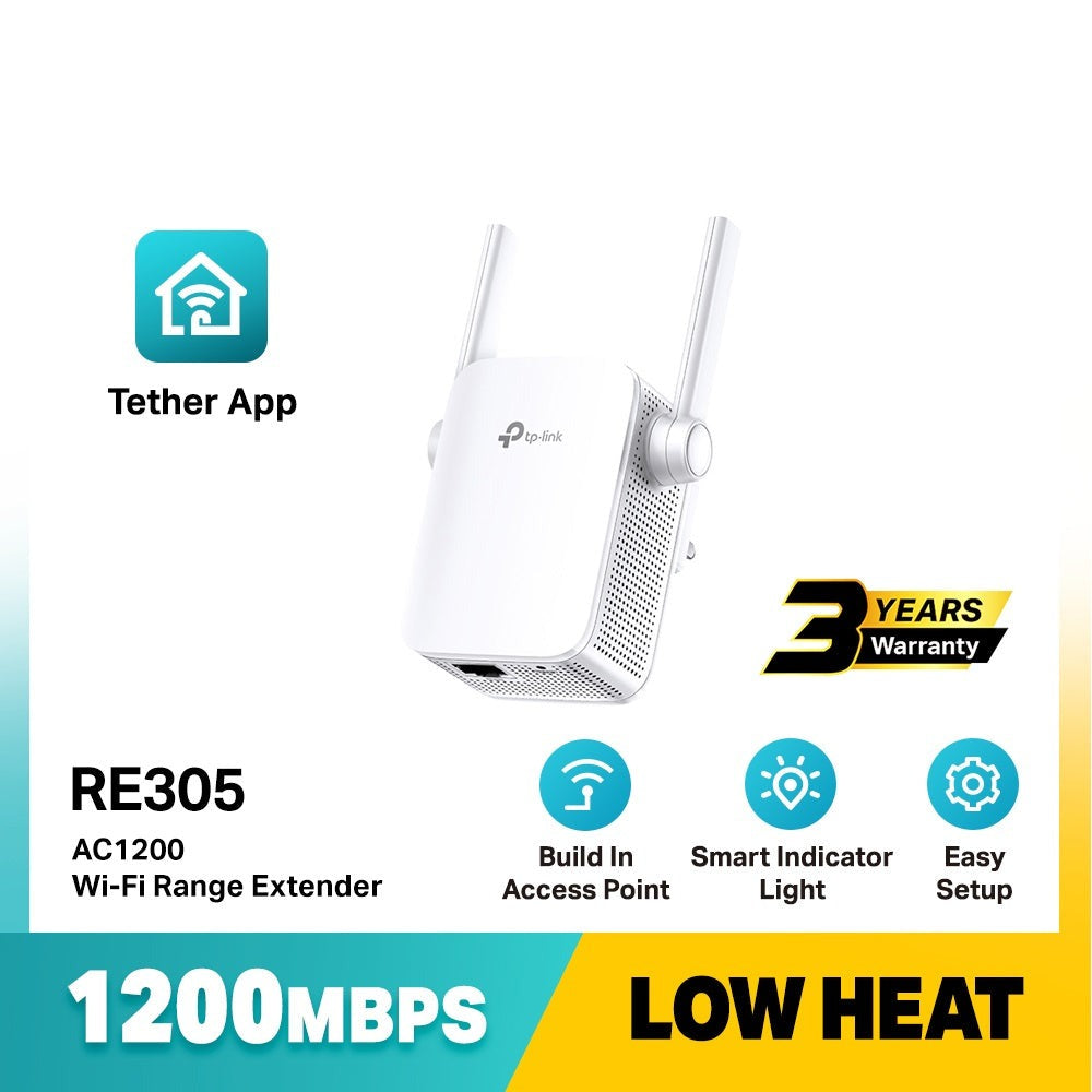 Re305 TP-Link RE305 AC1200 Wi-Fi Range Extender – ALL IT Hypermarket