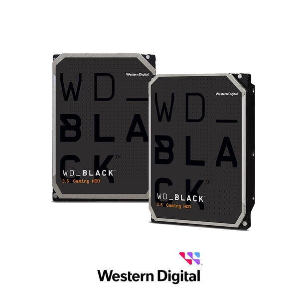 Western Digital WD Caviar Black Gaming Desktop Internal SATA III 3.5" HDD Hard Disk Drive - 1TB/6TB