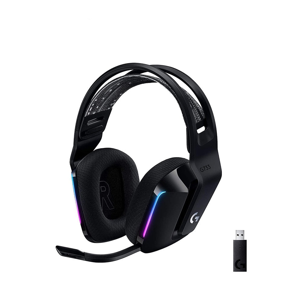 Logitech G733 LIGHTSPEED Wireless RGB Gaming Headset with G-PRO