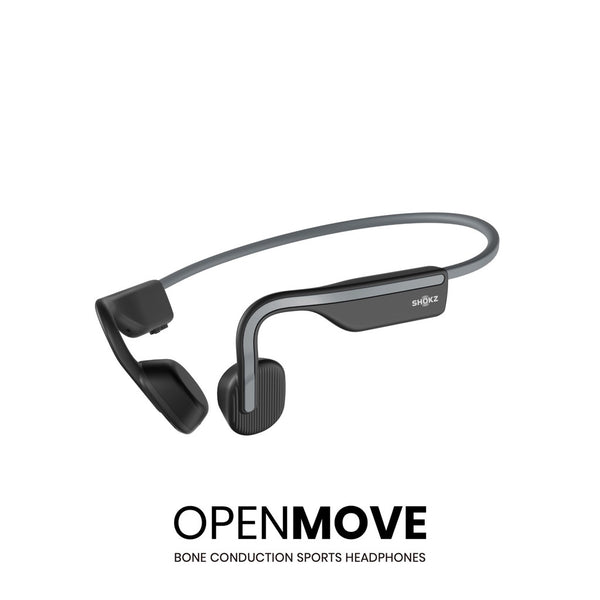 SHOKZ OpenMove (S661)| Open-Ear Bluetooth Sport Headphones - Bone Conduction Wireless Earphones - Sweatproof for Sport