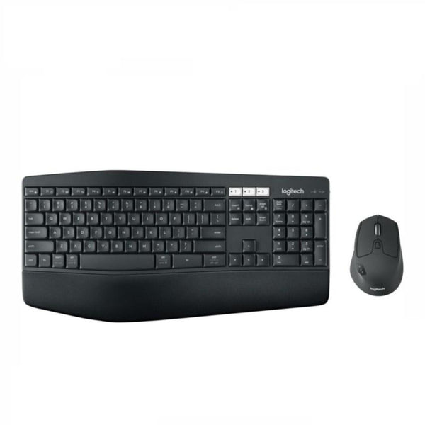 Logitech MK850 Performance Multi-Device Wireless Keyboard and Mouse Combo, 2.4GHz Wireless and Bluetooth, Curved Keyframe & Wireless